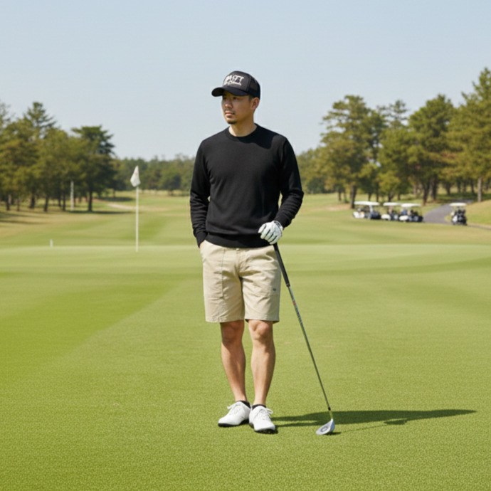 THESUNGOLF】25OPV4/OP SHORTS/L/BEI