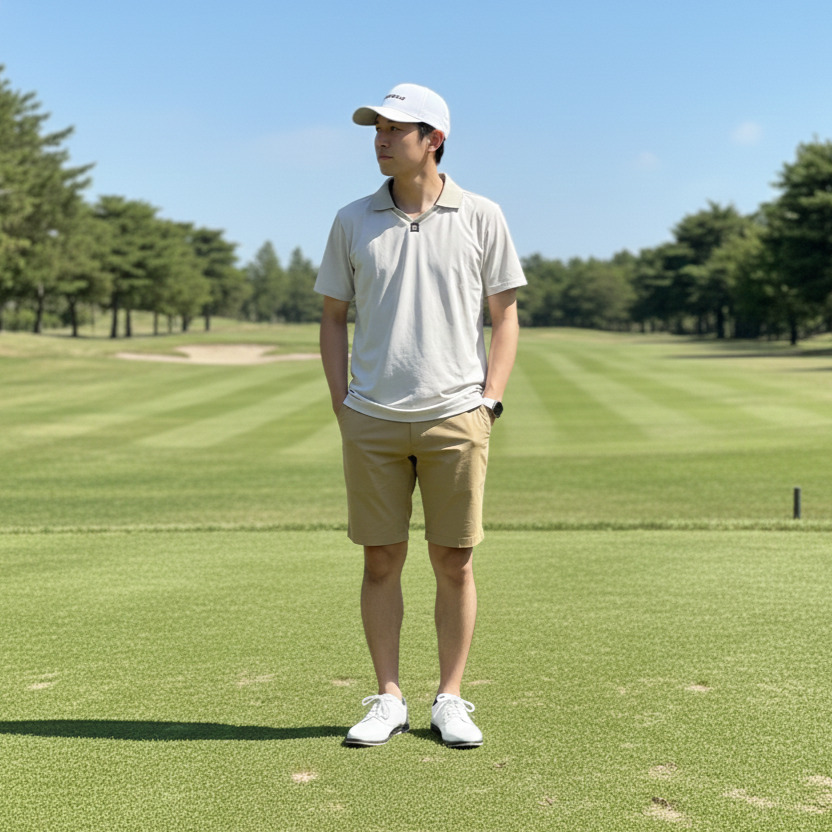 THESUNGOLF】PSSUNB2506/ショートPT/XL/BEI