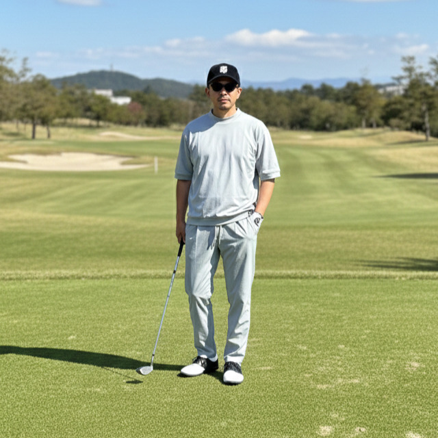 THESUNGOLF】PSSUNL2502/ルーズモックネック/L/GY