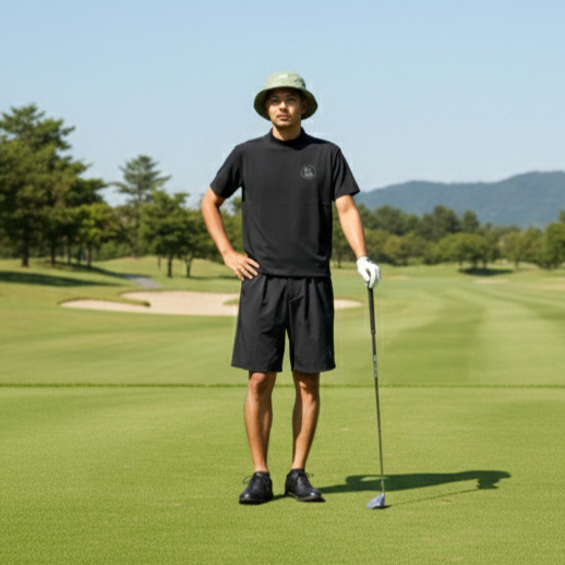 THESUNGOLF】SG-23PT01ショートP/S/BK