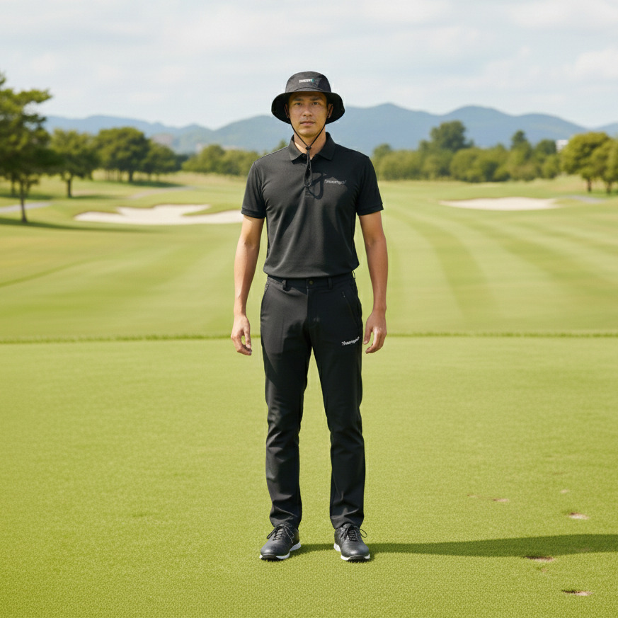 THESUNGOLF】SG-23PT02ロングP/M/BK