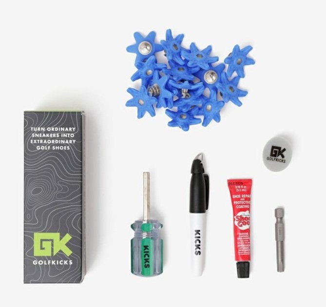 GOLFKIDKS】スパイクピン/BLUE