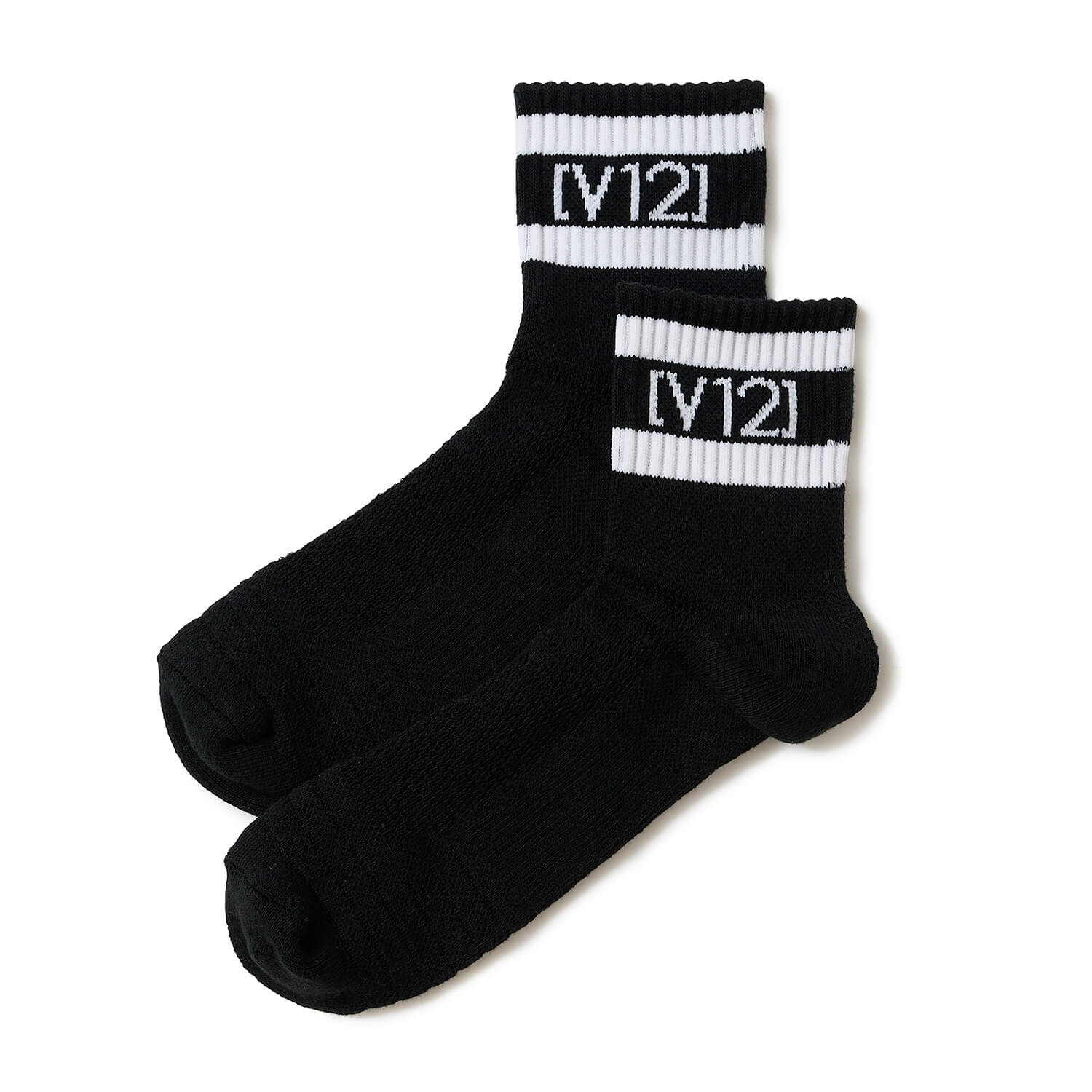 V12】V122610-AC09/VT LINE MID SOCKS WM/FREE/BK