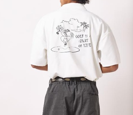 BOGEY LOUNGE】6A199-61BGモック/L/WH