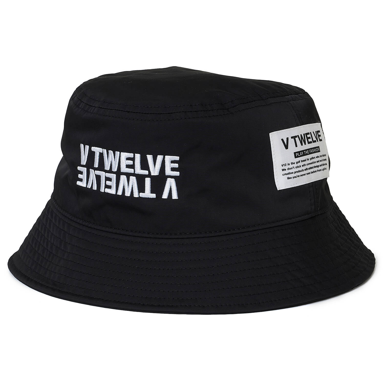 V12】V122610-CP01/INVERT HAT/FREE/BK