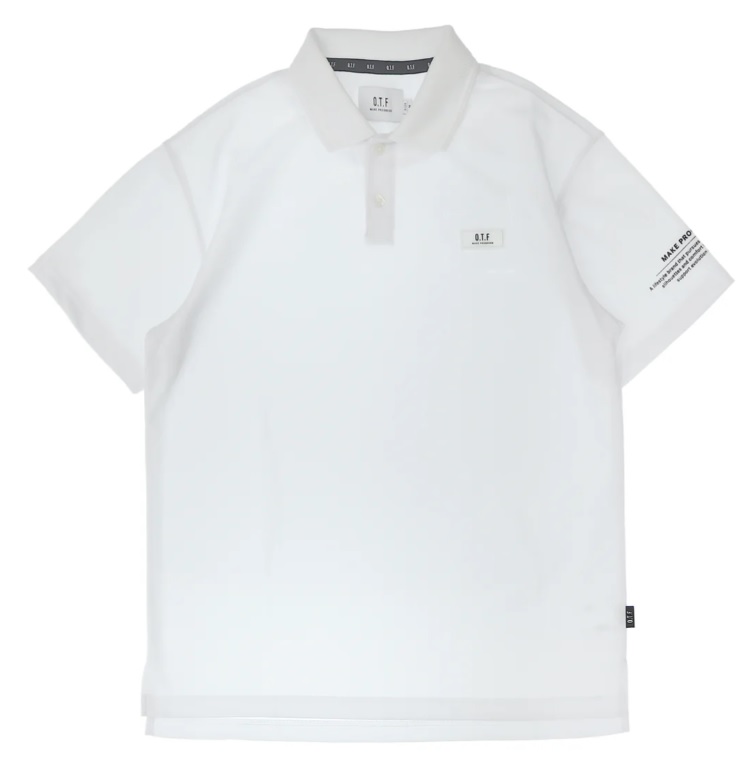 O.T.F】1251-10001/SS OTFREGULAR POLO/WH/XL