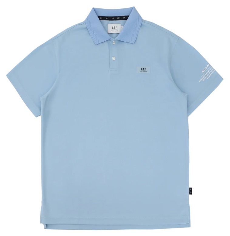 O.T.F】2251-10052/WOMEN SS OTF REGULAR POLO/SAX/S