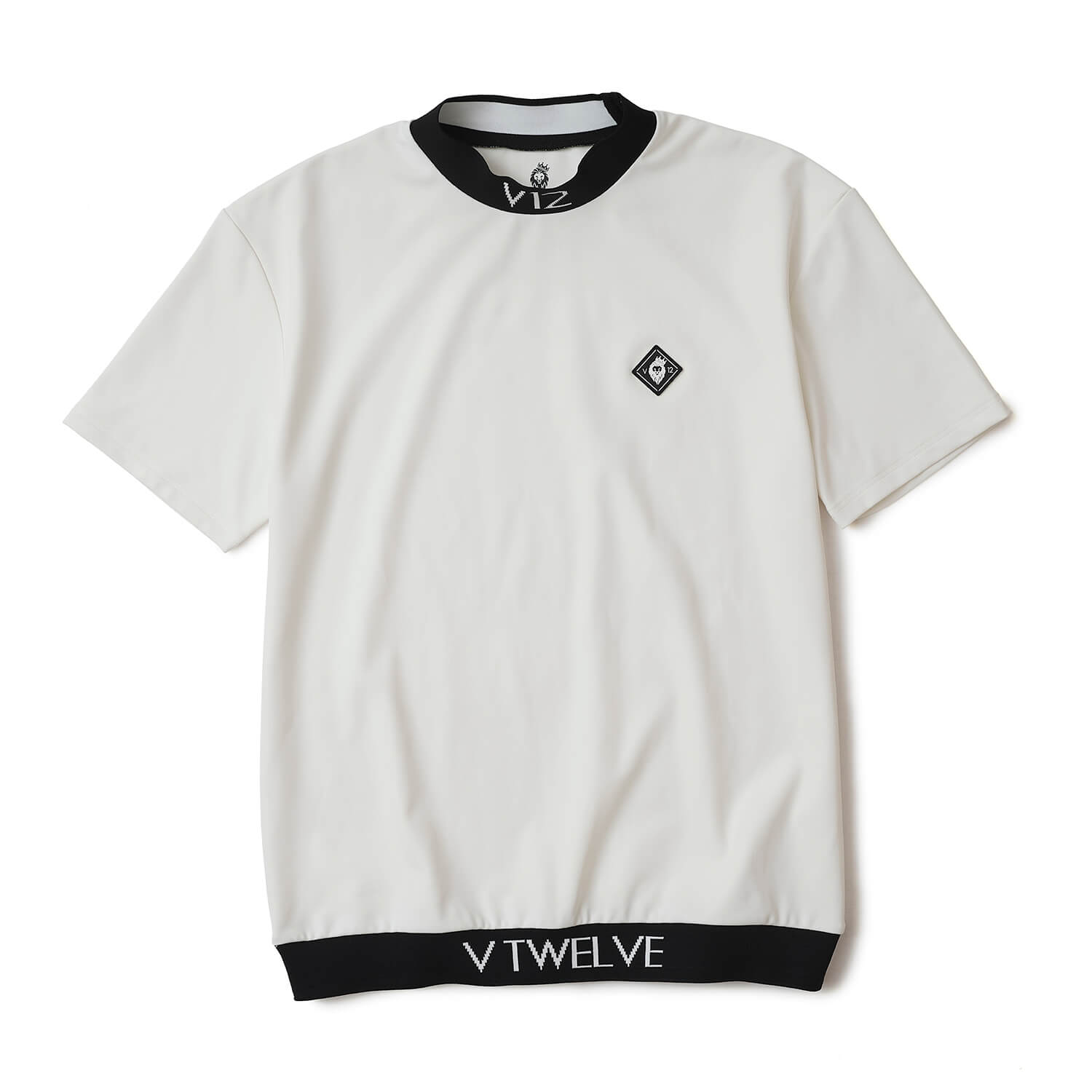 V12】V122510-MK07/JAQ RIB MOCK/WH/XL