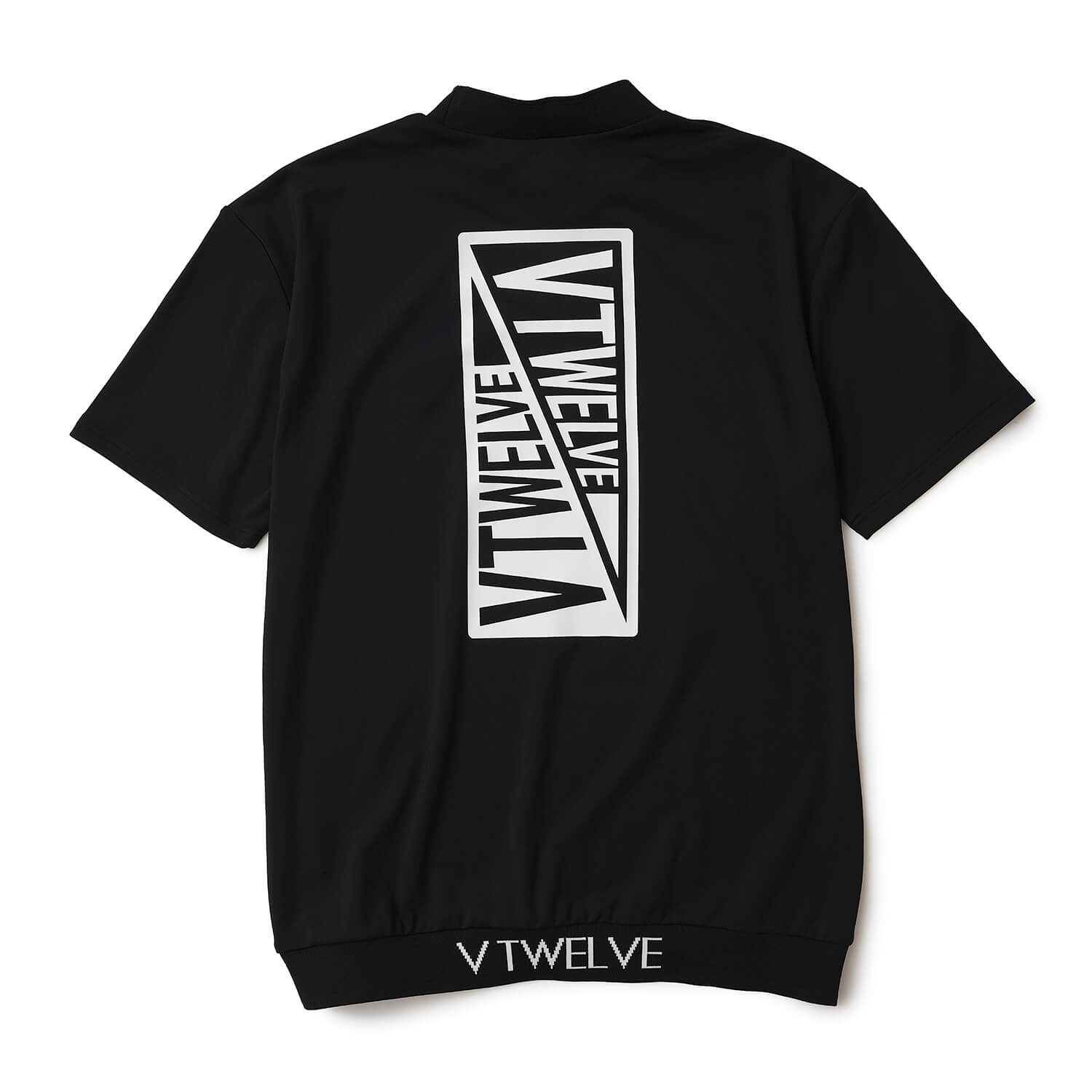 V12】V122510-MK07/JAQ RIB MOCK/BK/L