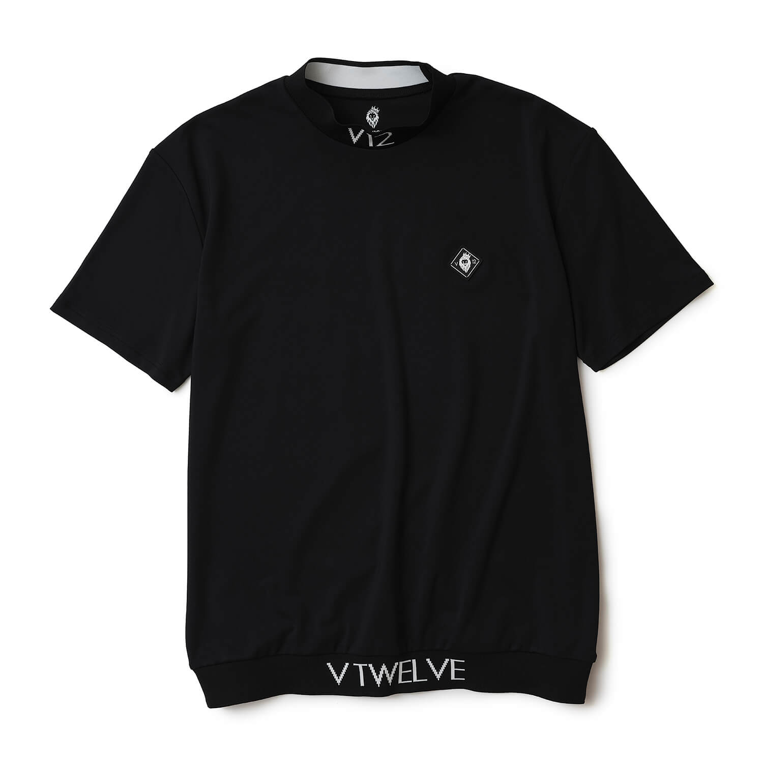 V12】V122510-MK07/JAQ RIB MOCK/BK/XL