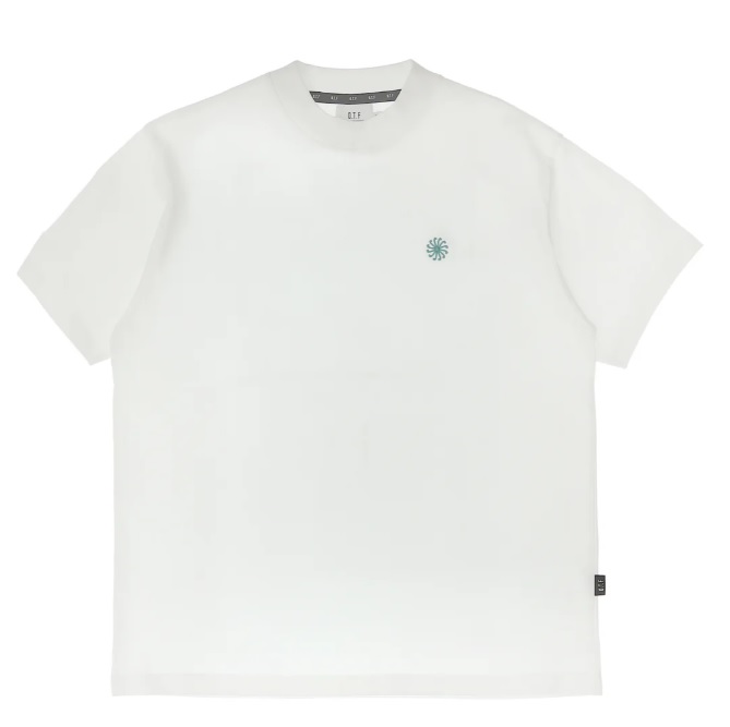 O.T.F】1251-11014/SEMI MOCKNECK T<ICON>/WH/M