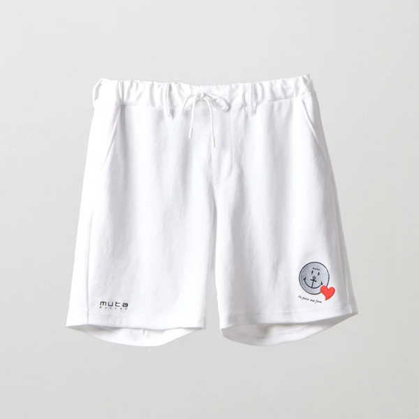 BANDEL】BM-6SPCHP-4-WH/BANDEL×mutaショートパンツ/ホワイト/L