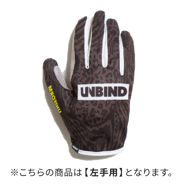 UNBIND】UN2190NANO Anti-slipFREESTYLE GLOVES/S/BLACK SAVANNA