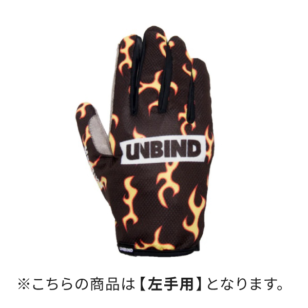 UNBIND】UN2190NANO Anti-slipFREESTYLE GLOVES/S/F.BLACK