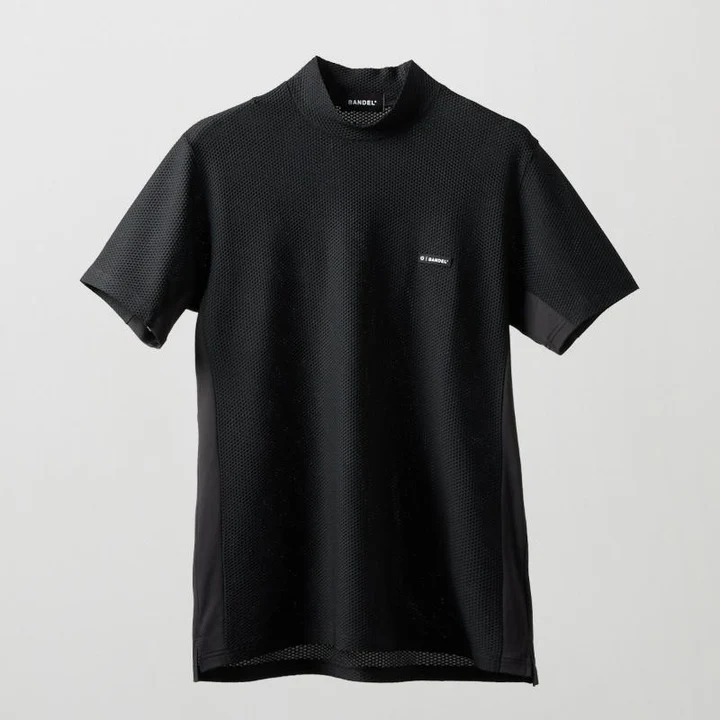 BANDEL】BGS-6SSWMC-4-BK/ドライワッフルモック/BK/L