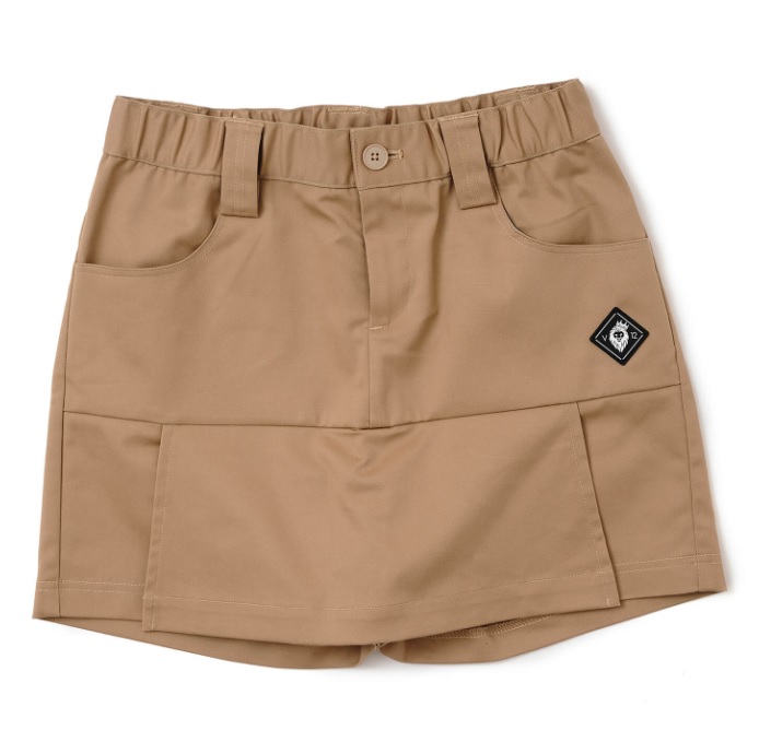 V12】V122511-SK04/DUAL SKIRT/BEI/2