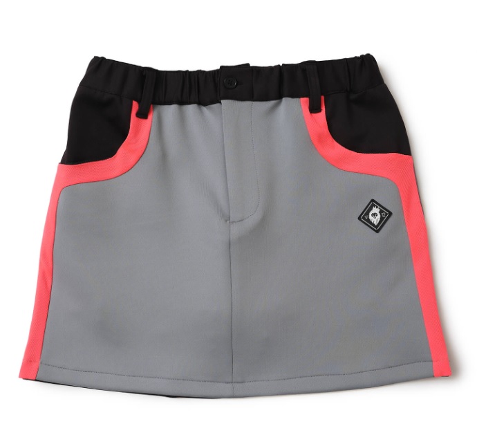 V12】V122510-SK01/NEON P SKIRT/GY/1