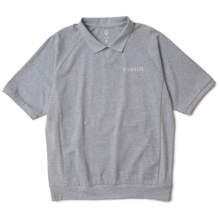 V12】V122510-PL06/GYM POLO/GY/L