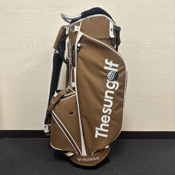THESUNGOLF 】☆GeoGalaxy別注キャディバッグ/8.5インチ/コヨーテ