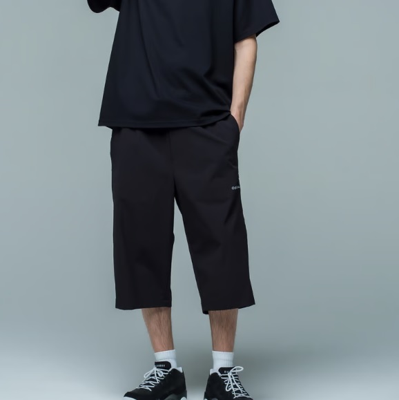 OBSIDIAN】ODM25SP004/WIDE SHORTS/BK/M