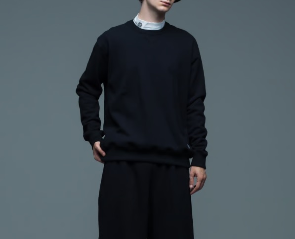 OBSIDIAN】ODM24AT101/JERSEY PULLOVER BUCKPRINT/BK/M