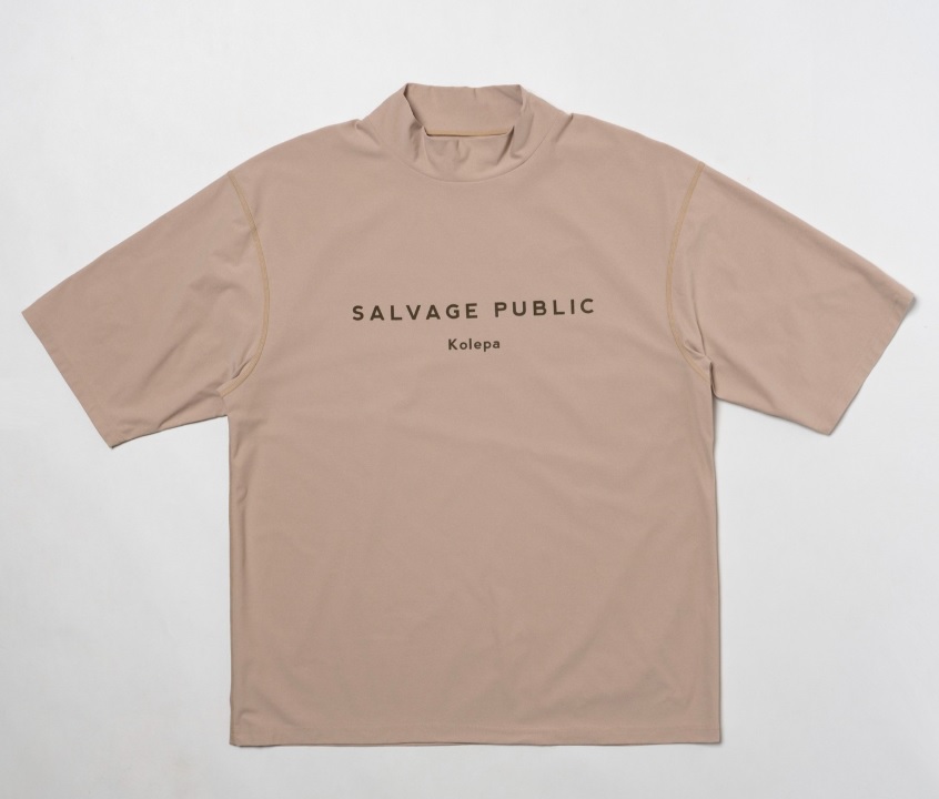 SALVAGE PUBLIC】SVKS5031SURFモック S/S (Kolepa)SAND/XL