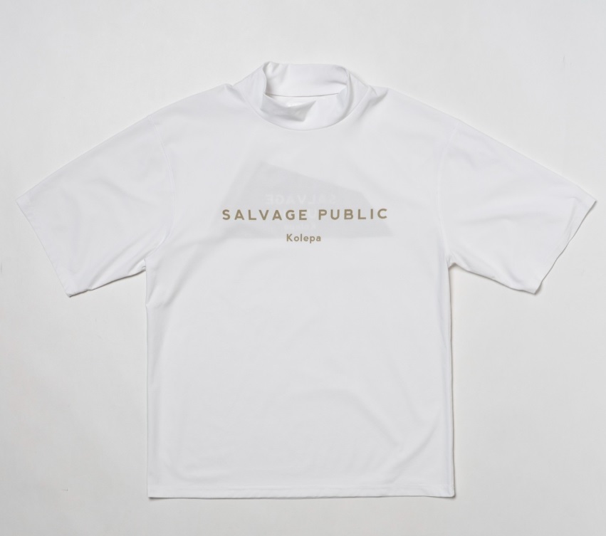 SALVAGE PUBLIC】SVKS5031SURFモック S/S (Kolepa)WH/M