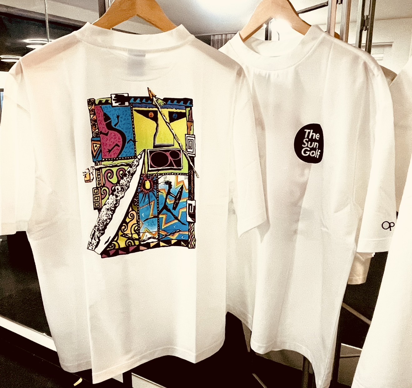 THESUNGOLF】SG-25PL02/OP MOCK  90S/XL/WH