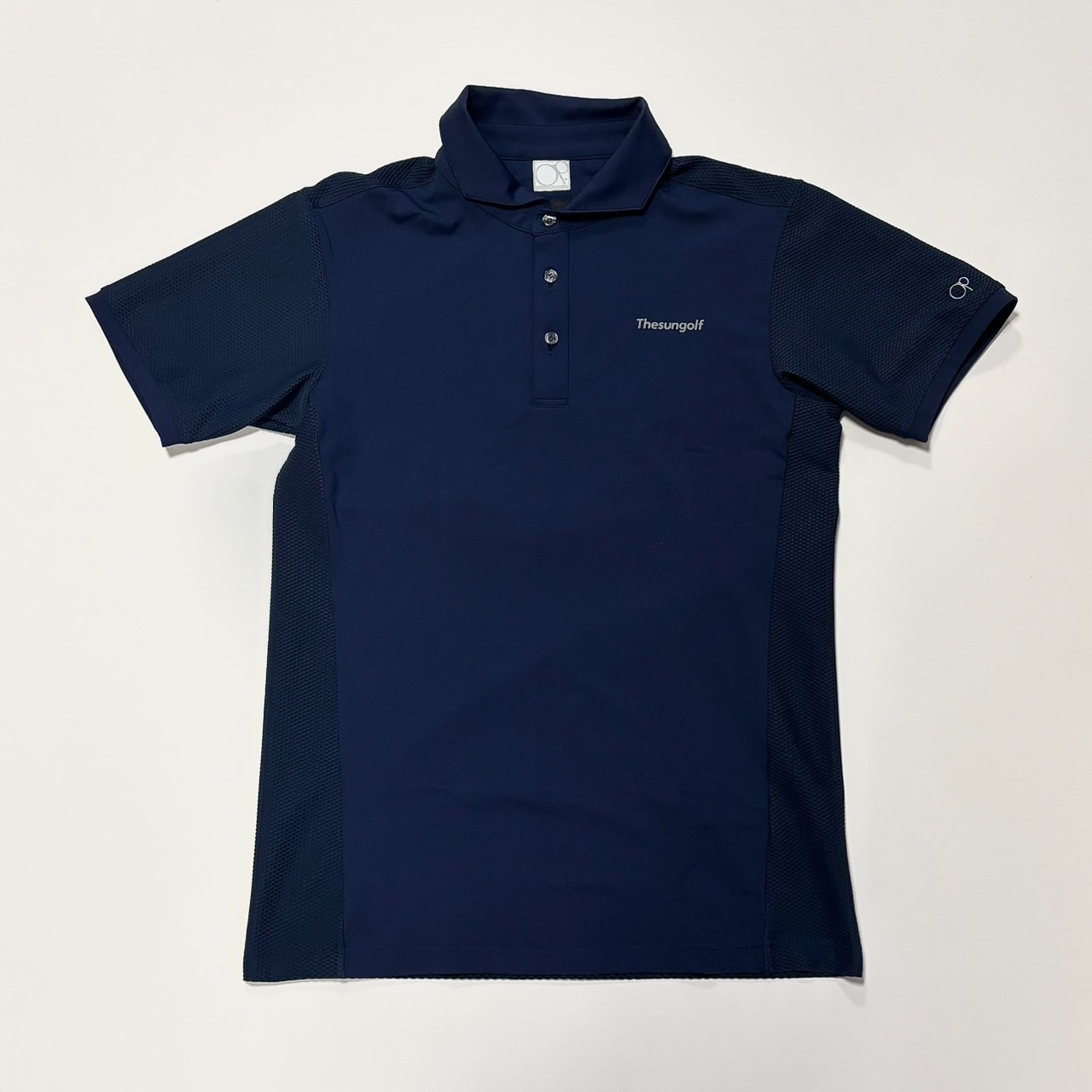 THESUNGOLF】TSGAP02/ TIGHT POLO SHIRTS/S/NAV
