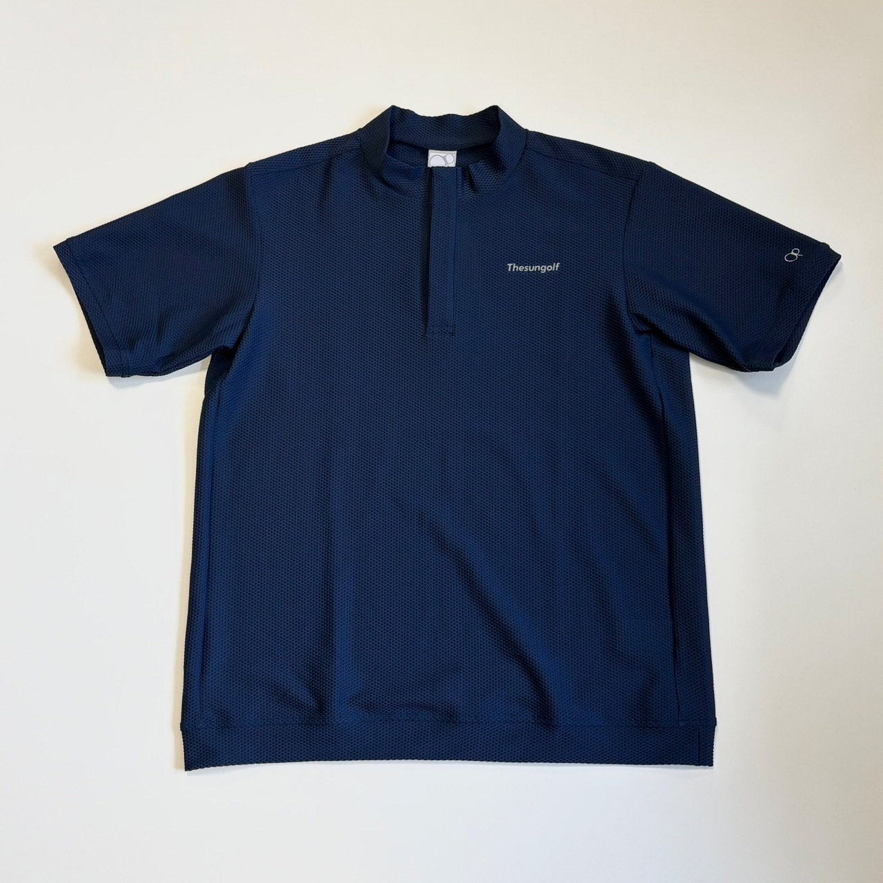 THESUNGOLF】TSGAP05/ LOOSE MOCK SHIRTS/L/NAV