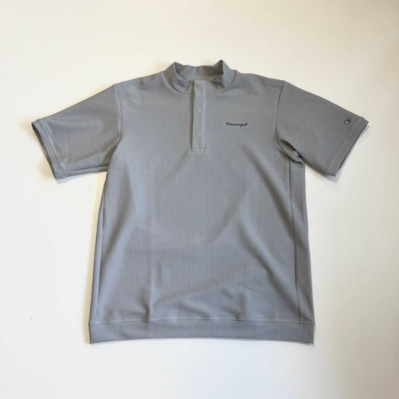 THESUNGOLF】TSGAP05/ LOOSE MOCK SHIRTS/M/LGR