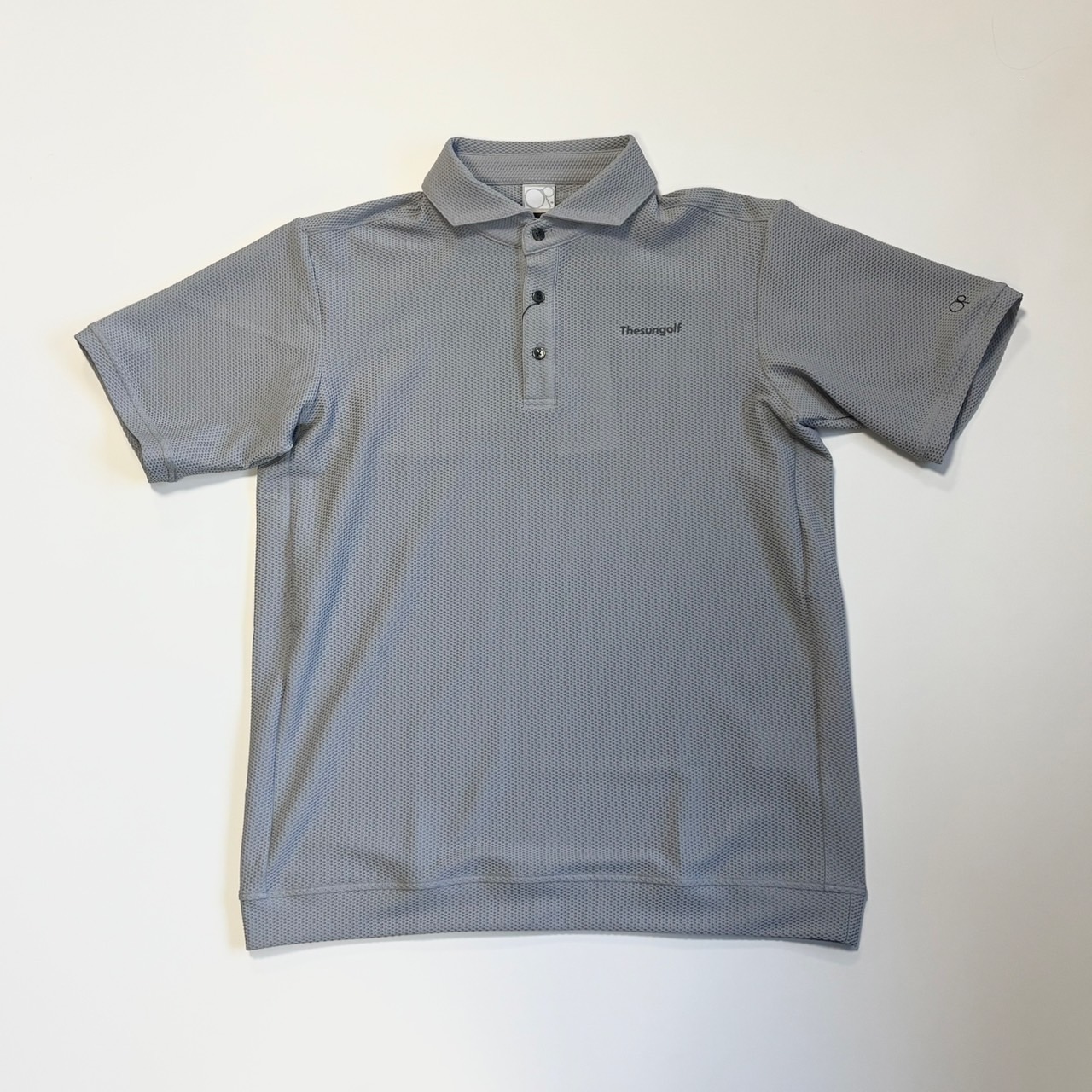 THESUNGOLF】TSGAP06/ LOOSE POLO SHIRTS/M/LGR