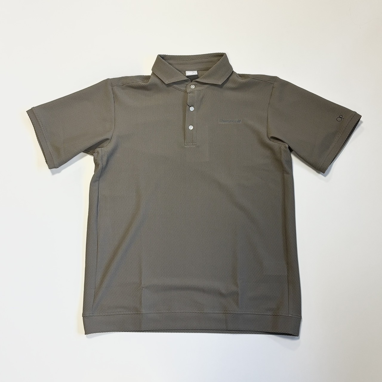 THESUNGOLF】TSGAP06/ LOOSE POLO SHIRTS/S/BEIGE