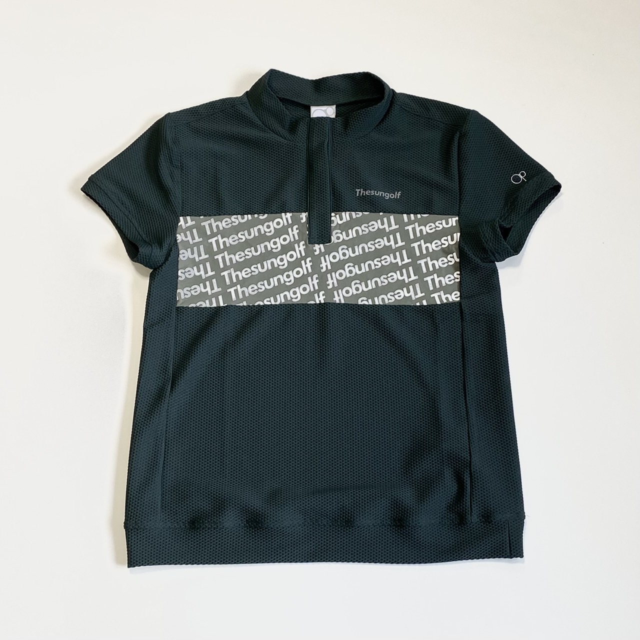 THESUNGOLF】TSGAP14/LADYS MOCK SHIRTS/M/OLIVE