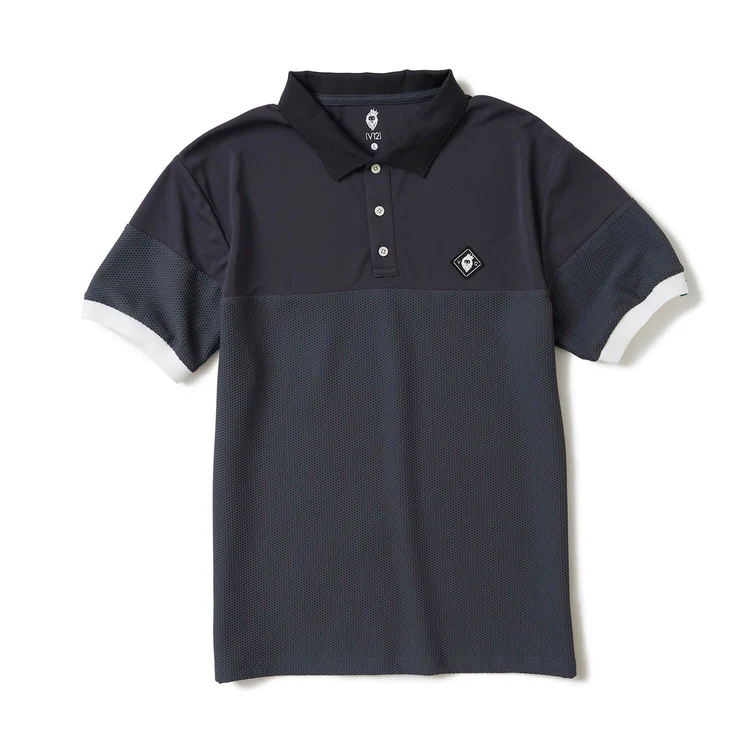 V12】V122610-PL01/AIRY AWA POLO/L/GY