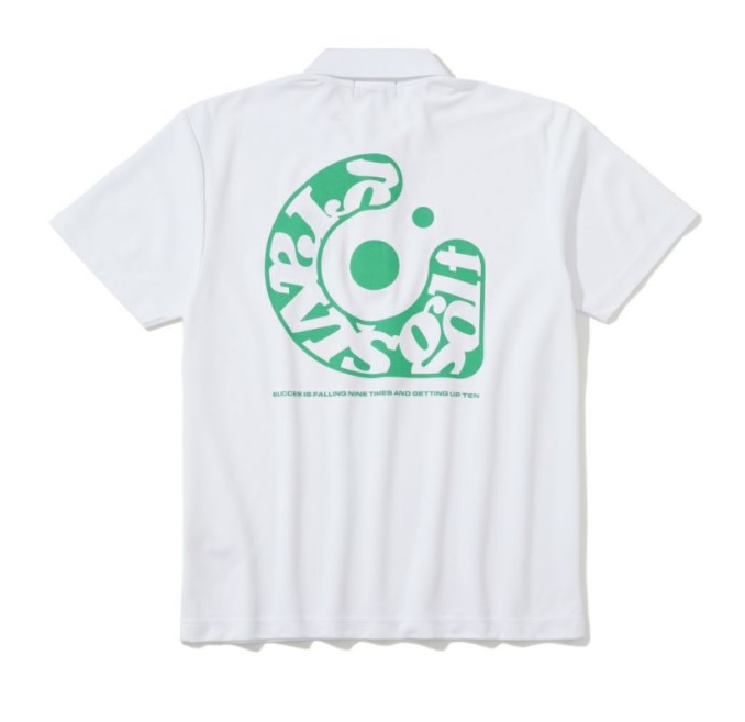 HORNGARMENT】GRAVIS/GGM-5A-AP01S/S POLO/WH/L