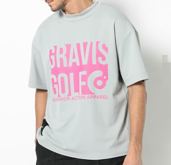 HORNGARMENT】GRAVIS/GGM-5A-AA02S/S TEE/GY/L