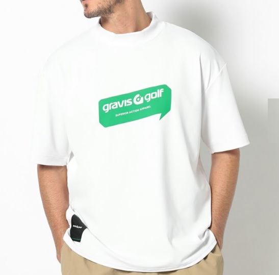 HORNGARMENT】GRAVIS/GGM-5A-AA01S/S TEE/WH/XL