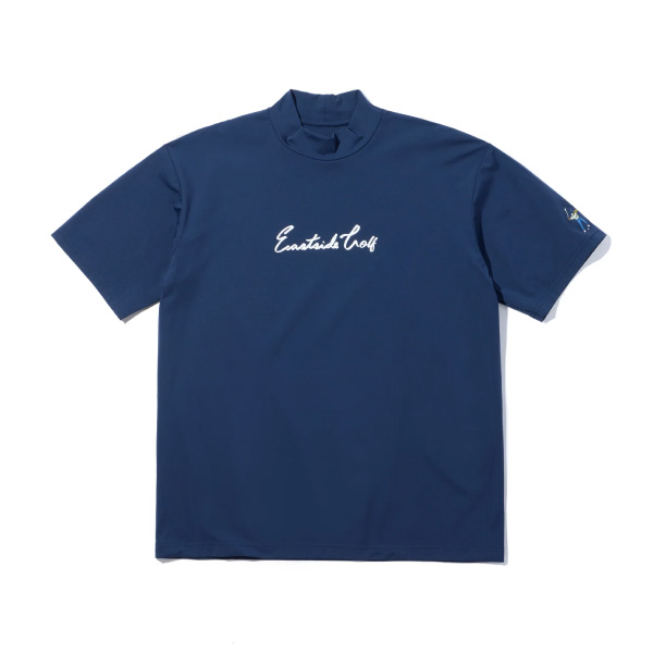 EastsideGolf】 9601-9004G/SCRIPT MOCK NECK/M/NV