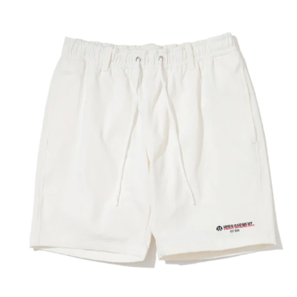 HORNGARMENT】HCM-6A-AT02/Tribe Tone Stretch Shorts/WH/48(L)