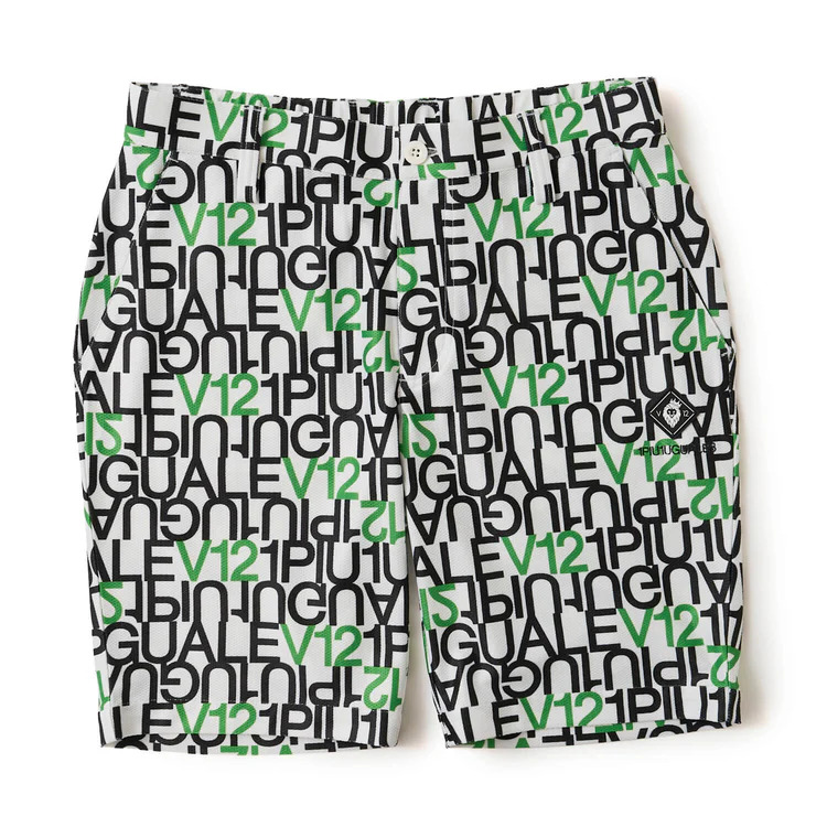 V12】V122611-HP20/V12113 LETTER SHORTS/L/WH