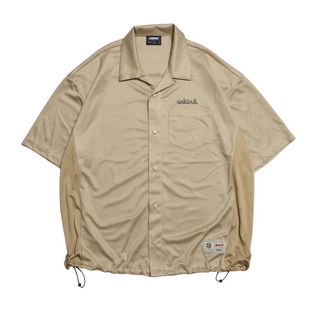UNBIND】UN2221/SIROCCO SHIRT/SAND/S