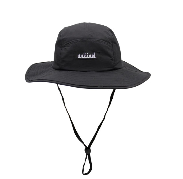 UNBIND】UN2204/SAHARAN HAT/BK/ONE SIZE