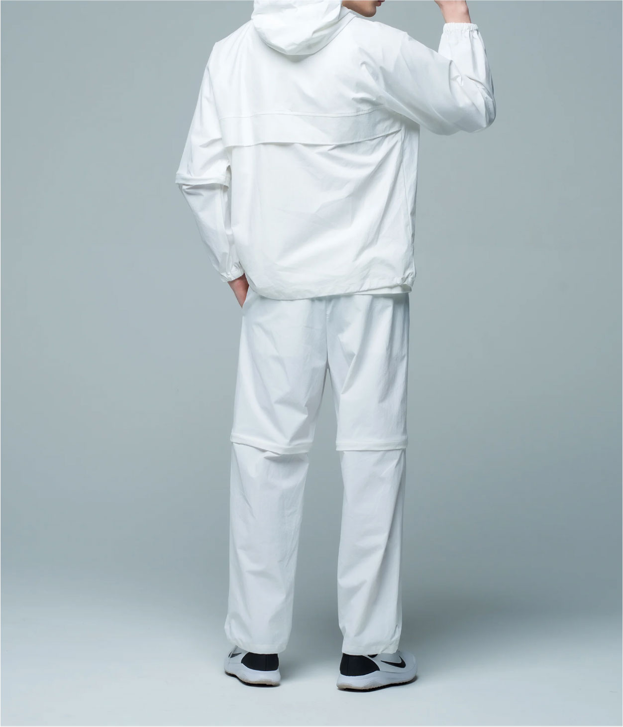 OBSIDIAN】ODM25SP015/DETACHABLE PANTS /L/ WH