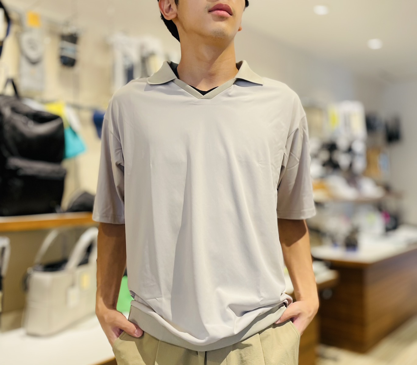 THESUNGOLF】PSSUNL2501 /ルーズスキッパー/XL/BEI