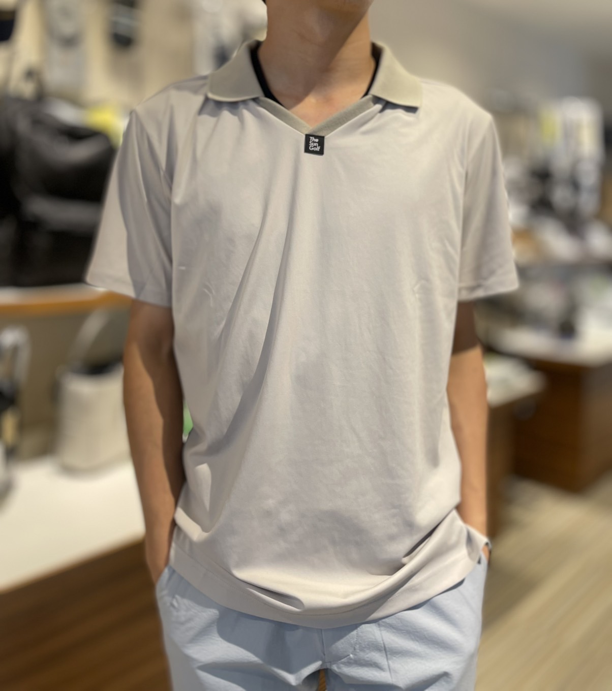 THESUNGOLF】PSSUNR2503/レギュラースキッパー/L/BEI
