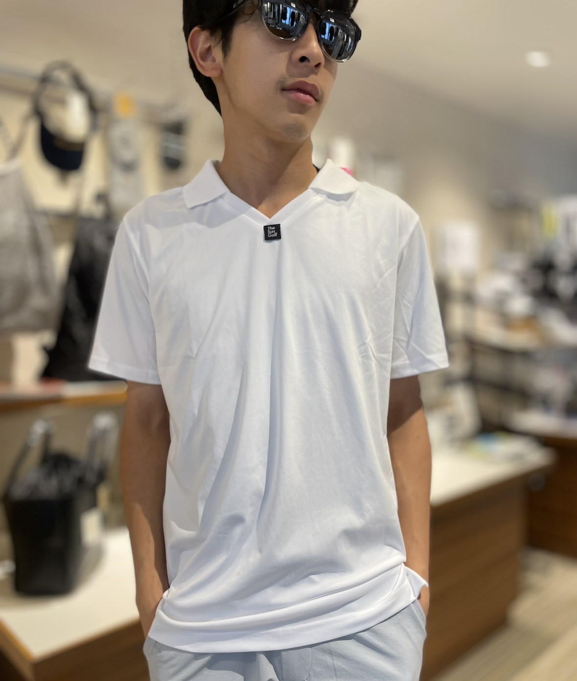 THESUNGOLF】PSSUNR2503/レギュラースキッパー/XL/WH