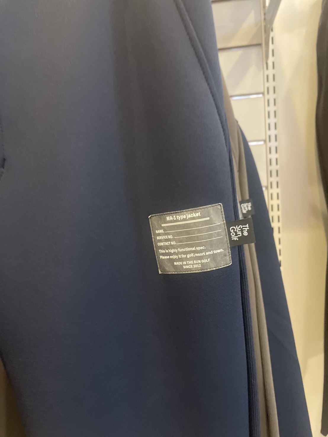 THESUNGOLF】PSTSGAW004/ダンボールパンツ/NV/L