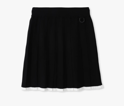 OBSIDIAN】ODW25AK014/KNIT SKIRT/XS/BK
