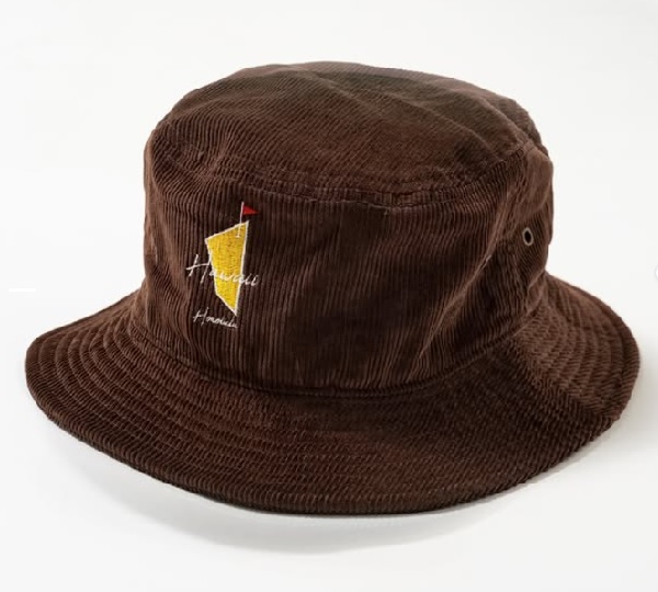 SALVAGE PUBLIC】SVKA5025/Uka Corduroy Bucket Hat/BRO/F